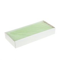 Artículo Velas cónicas monocolor verde lima 21×240mm 12 piezas