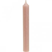 Artículo Velas de varilla velas rosa vela boho decoracion Ø21/170mm 6pcs