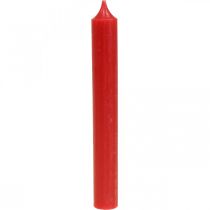 Artículo Velas de varilla velas rojas vela decoracion navidad Ø21/170mm 6pcs