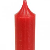 Velas de varilla velas rojas vela decoracion navidad Ø21/170mm 6pcs