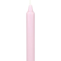 Artículo Velas cónicas PURE Velas Wenzel rosa antiguo rosa 250/23 mm 4 piezas