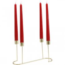Artículo Candelero, portavelas Corona de adviento 26cm Alt.14,5cm