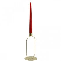 Candelabro Candelabro ovalado Oro Ø10cm H21cm
