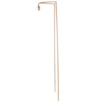 Artículo Enrejado, ayuda para trepar, elemento decorativo curvo para macizos de flores y macetas, 75 cm