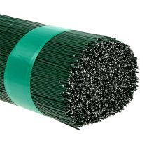 Artículo Cable enchufable pintado de verde 0,7 mm 300 mm 2,5 kg