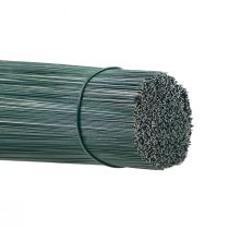 Artículo Cable enchufable alambre de floristería verde Ø0,4mm 200mm 1kg