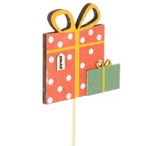 Artículo Juego de marcadores para plantas, diseño de madera, 31 cm, 12 piezas.