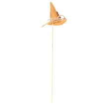 Artículo Adornos decorativos de fieltro con forma de sombrero de bruja para decoración de mesa otoñal, 28 cm, 12 unidades.