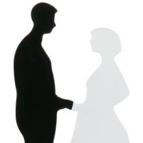 Deco-cubiertos novios novios H20cm 4pcs