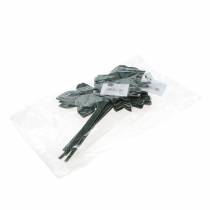 Artículo Tapón de metal rosa gris plateado, metal blanqueado 20 cm × 11,5 cm 8 piezas