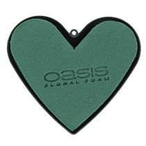 Artículo Corazón de material enchufable con base 13cm 6uds