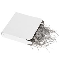 Artículo Pasadores de hierro plateados, niquelados, 105/30 mm, 500 g