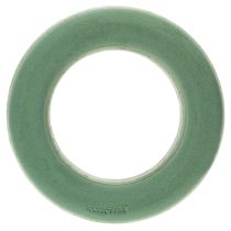 Artículo Anillo de espuma floral verde Ø25cm 4 piezas arreglo de corona