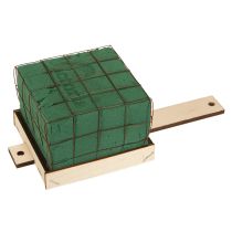 Artículo Ladrillo de espuma floral Florette Eco con madera 10×10cm