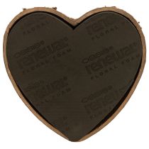 Artículo Espuma floral en forma de corazón OASIS® Renewal® Floral Foam Biolit® 26 cm 2 unidades