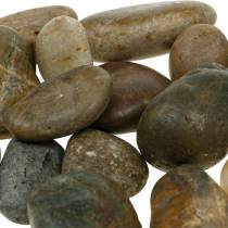River Pebbles Natural Claro y Oscuro 3-6cm 1kg