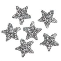 Artículo Star Glitter 1,5cm para espolvorear plata 144ud