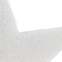 Artículo Estrella para colgar Blanco 37cm L48cm 1pc