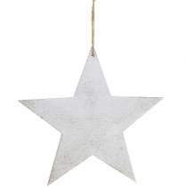 Artículo Estrella decorativa navideña para colgar 30cm 3uds