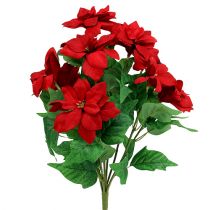 Artículo Ramo Poinsettia Rojo L47cm