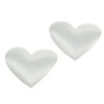 Artículo Decoración dispersa corazones blancos 14mm 800 piezas