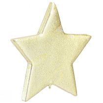 Artículo Estrellas decorativas dispersas doradas Ø3/5/7cm – 2ª opción – 44 piezas