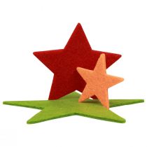 Estrellas decorativas dispersas, piezas dispersas Navidad coloridas 108 piezas