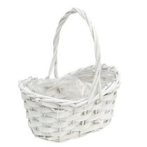 Cesta de dispersión blanca 20cm x 15cm 1ud