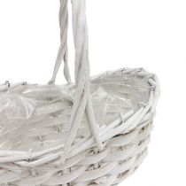 Cesta de dispersión blanca 20cm x 15cm 1ud