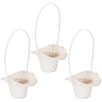 Artículo Cesta para esparcir flores y pétalos, 36 cm, 3 piezas