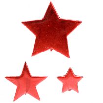 Artículo Estrellas Rojas Decorativas para Esparcir Ø3/5/7cm – 2.ª Opción – 44 uds