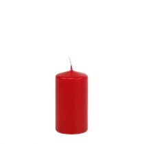 Vela pilar 100/60 roja 16 piezas