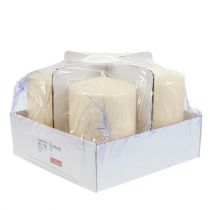 Artículo Vela pilar 150/100 crema 4uds