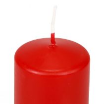 Artículo Velas de Adviento rojas velas rojas 70/50mm 24 piezas