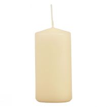 Artículo Velas de pilar crema velas de Adviento velas 100/50mm 24 piezas