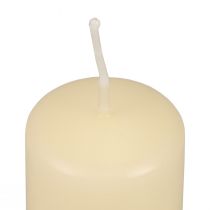 Artículo Velas de pilar crema velas de Adviento velas 100/50mm 24 piezas