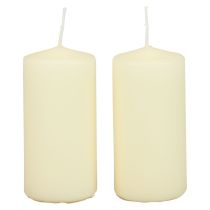 Artículo Velas de pilar H100 Ø50cm Velas color crema 12uds