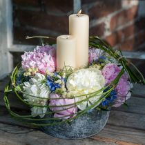 Artículo Velas de pilar H100 Ø50cm Velas color crema 12uds