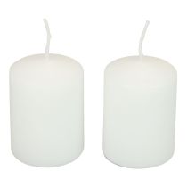 Artículo Velas de pilar blancas H70mm Ø50mm 12 uds