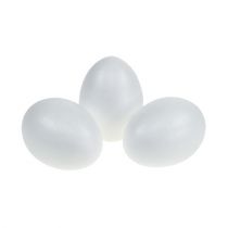 Huevos de espuma de poliestireno 10cm 10pcs