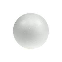 Artículo Pelota poliestireno Ø10cm blanco 5uds