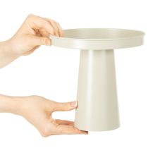 Artículo Bandeja/soporte decorativo para velas y figuritas, 20 cm