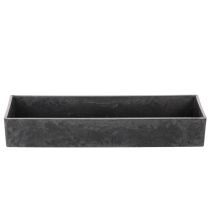 Artículo Bandeja rectangular con asas, bandeja decorativa para mesa, 32 cm.