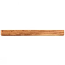 Artículo Bandeja rectangular de madera de acacia engrasada 40x15x4cm