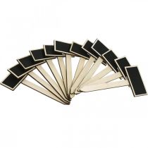 Artículo Marcadores de plantas de madera, decoraciones de mesa para bodas, 12 piezas