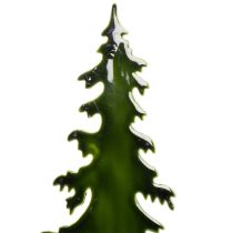 Artículo Árbol de Navidad decorativo sobre base de madera, decoración de mesa, Navidad, 46 cm