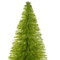 Artículo Árbol de Navidad artificial con base de madera, pequeño, 16 cm, 6 piezas
