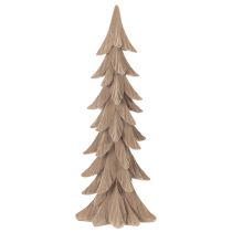 Artículo Pequeño árbol de Navidad decorativo con efecto nieve, adorno de mesa, 44 cm.