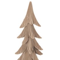 Artículo Pequeño árbol de Navidad decorativo con efecto nieve, adorno de mesa, 44 cm.
