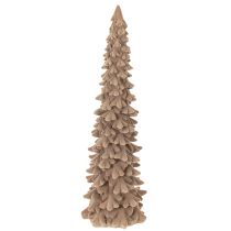 Artículo Árbol de Navidad decorativo con efecto nieve para decoración invernal, 34 cm.